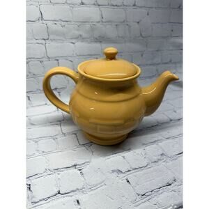 Longaberger Tea Pot Butternut Yellow